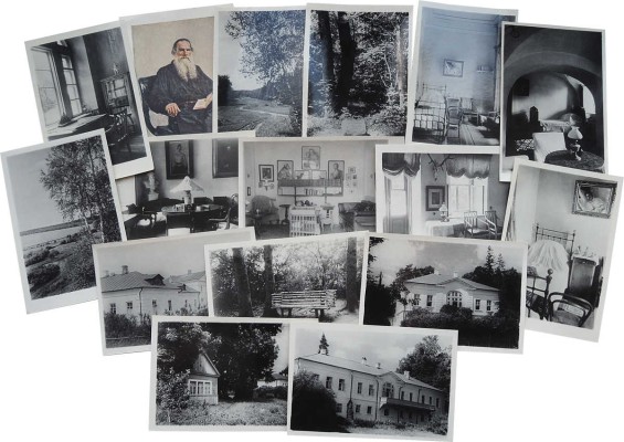 [Собрание В.Г. Лидина]. Подборка печатных материалов, посвященных жизни и творчеству Л.Н. Толстого.